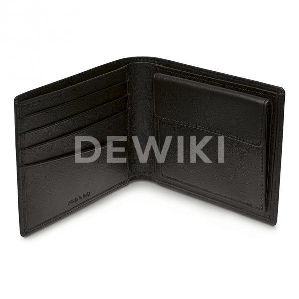 Кожаное портмоне с отделением для монет BMW, Black Кожаное портмоне с отделением для монет BMW, Black