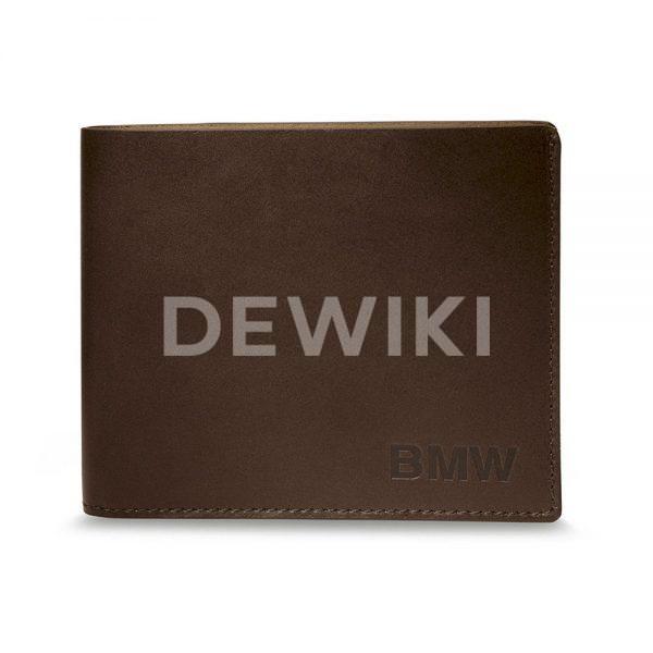 Кожаный кошелек BMW X, Brown Кожаный кошелек BMW X, Brown