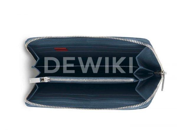 Женское кожаное портмоне BMW Wallet, Blue