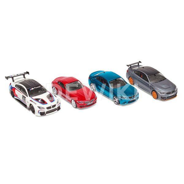 Миниатюрная модель BMW Sport: M6 GT3, M4 GTS, M2, Z4, масштаб 1:64