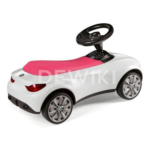 Детский автомобиль BMW Baby Racer III, White / Raspberry Red