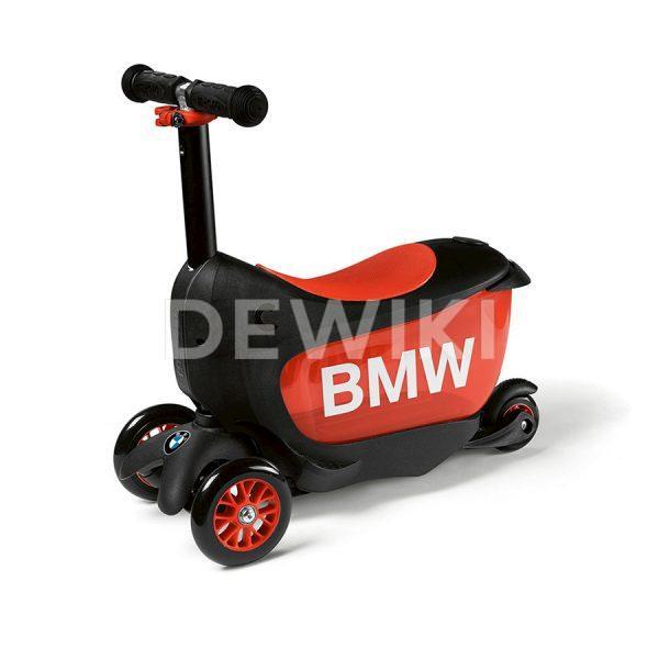 Детский самокат BMW, Black / Orange Детский самокат BMW, Black / Orange