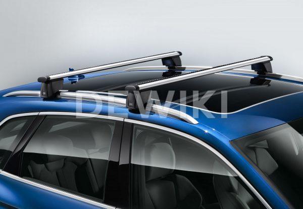 Багажные дуги Audi Q5 / SQ5 (8Y), для автомобилей с релингом крыши Багажные дуги Audi Q5 / SQ5 (8Y), для автомобилей с релингом крыши