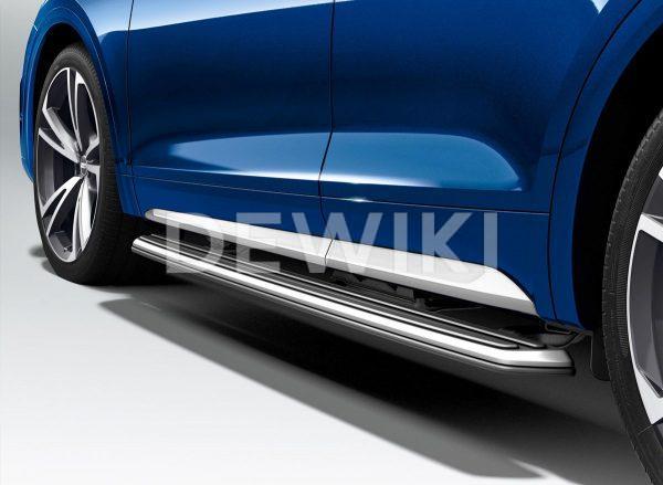 Боковая подножка из нержавеющей стали Audi Q5 / SQ5 (8Y), правая сторона Боковая подножка из нержавеющей стали Audi Q5 / SQ5 (8Y), правая сторона