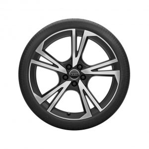 Летнее колесо в сборе Audi Q5, Matt black / High-gloss255/45 R20 101W, 8J x 20 ET39