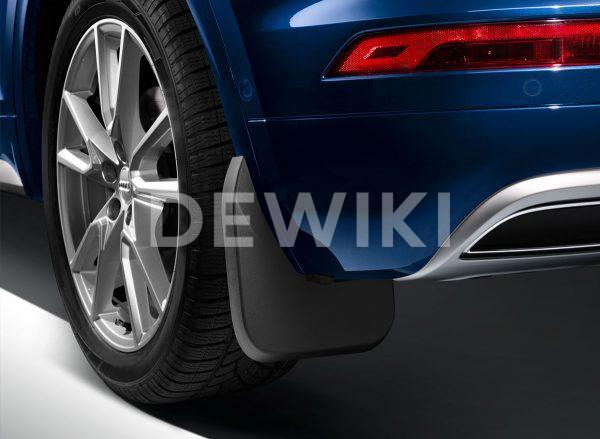 Брызговики задние Audi Q5 (8Y), для автомобилей с пакетом S-Line