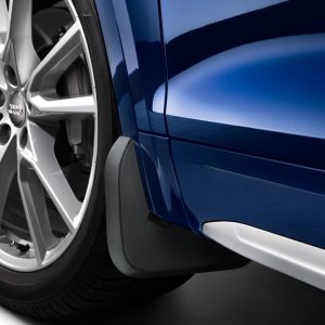 Брызговики передние Audi Q8, для автомобилей без пакета S-Line Брызговики передние Audi Q8, для автомобилей без пакета S-Line