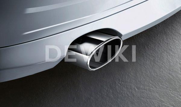 Насадка глушителя BMW E90/E91 3 серия, хромированная Насадка глушителя BMW E90/E91 3 серия, хромированная