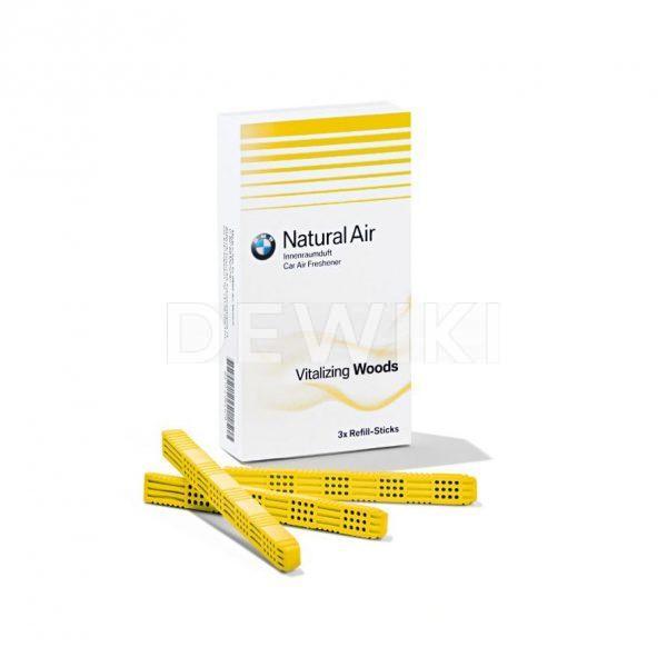 Картридж к комплекту ароматизации воздуха в салоне BMW Natural Air с ароматом "Vitalizing Woods" Картридж к комплекту ароматизации воздуха в салоне BMW Natural Air с ароматом "Vitalizing Woods"