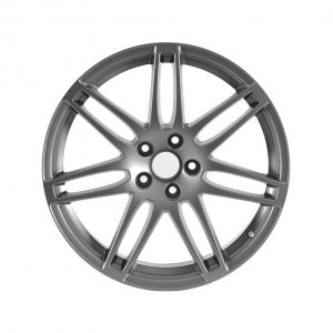 Алюминиевый литой диск R19 дизайн 7 двойных спиц Audi, Titanium, 9,0J x 19 ET52 Алюминиевый литой диск R19 дизайн 7 двойных спиц Audi, Titanium, 9,0J x 19 ET52