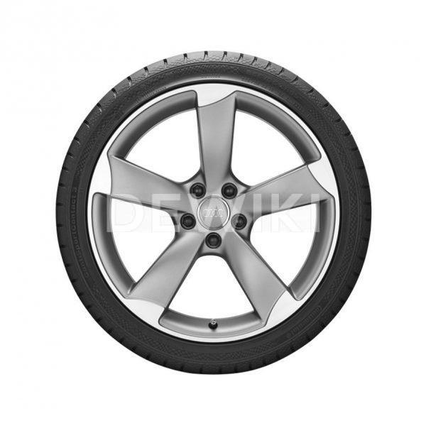 Летнее колесо в сборе Audi A4/S4, Titanium / Matt, 255/35 R19 96Y XL, 8,5J x 19 ET43 Летнее колесо в сборе Audi A4/S4, Titanium / Matt, 255/35 R19 96Y XL, 8,5J x 19 ET43