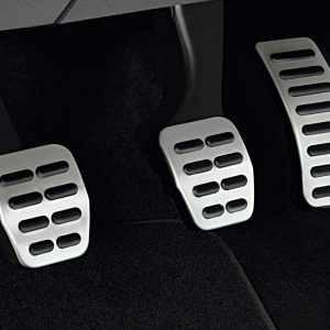 Накладки на педали Volkswagen Polo 5, для автомобилей с МКПП Накладки на педали Volkswagen Polo 5, для автомобилей с МКПП