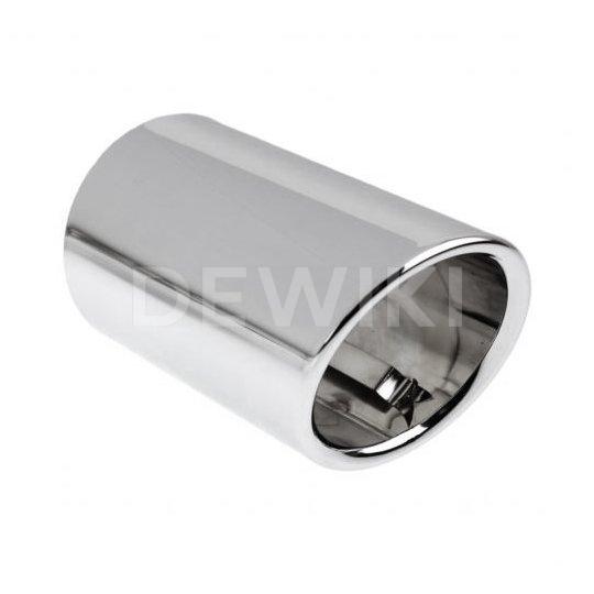 Спортивная насадка на выхлопную трубу Audi A1, для автомобилей с левой одинарной выхлопной трубой, 1.6 MPI, 1.6 TDI и 2.0 TDI Спортивная насадка на выхлопную трубу Audi A1, для автомобилей с левой одинарной выхлопной трубой, 1.6 MPI, 1.6 TDI и 2.0 TDI