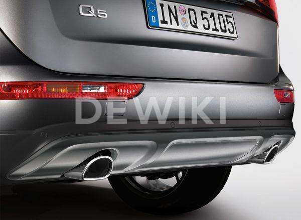 Комплект дооснащения Offroad Audi Q5 (8R), для автомобилей с выхлопной трубой, слева/справа, и без системы помощи при парковке «plus» Комплект дооснащения Offroad Audi Q5 (8R), для автомобилей с выхлопной трубой, слева/справа, и без системы помощи при парковке «plus»