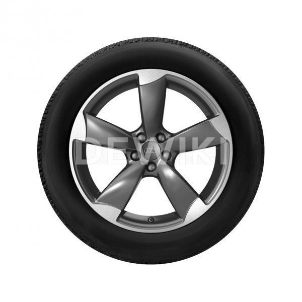 Летнее колесо в сборе Audi Q5, Titanium / Matt, 255/45 R20 101W, 8,5J x 20 ET33 Летнее колесо в сборе Audi Q5, Titanium / Matt, 255/45 R20 101W, 8,5J x 20 ET33