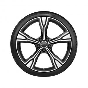 Летнее колесо в сборе Audi TT, Matt black / High-gloss, 255/30 R20 92Y, 9J x 20 ET42 Летнее колесо в сборе Audi TT, Matt black / High-gloss, 255/30 R20 92Y, 9J x 20 ET42