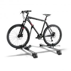 Багажник Audi для перевозки велосипедов, на поперечных рейлингах Багажник Audi для перевозки велосипедов, на поперечных рейлингах