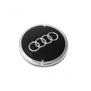 Колпачок ступицы колеса Audi, черный блестящий Колпачок ступицы колеса Audi, черный блестящий