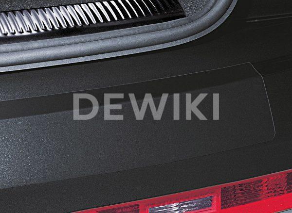 Защитная плёнка на задний бампер Audi Q3 (8U) Защитная плёнка на задний бампер Audi Q3 (8U)