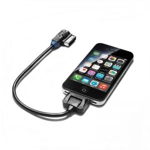 Переходной провод для музыкального интерфейса Audi, для устройств Apple с разъемом Dock, синяя втулка Переходной провод для музыкального интерфейса Audi, для устройств Apple с разъемом Dock, синяя втулка