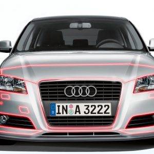 Защитная пленка для передней части Audi A3 (8V) Защитная пленка для передней части Audi A3 (8V)