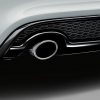 Спортивная насадка на выхлопную трубу Audi A3 (8V), для автомобилей с левой одинарной выхлопной трубой