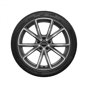 Летнее колесо в сборе Audi A3/S3, Titanium high-gloss, 235/35 R19 91Y X, 8J x 19 ET49 Летнее колесо в сборе Audi A3/S3, Titanium high-gloss, 235/35 R19 91Y X, 8J x 19 ET49