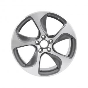 Алюминиевый литой диск R18 в 5-спицевом дизайне Audi, Silver /  Anthracite, 7,5J x 18 ET51 Алюминиевый литой диск R18 в 5-спицевом дизайне Audi, Silver /  Anthracite, 7,5J x 18 ET51