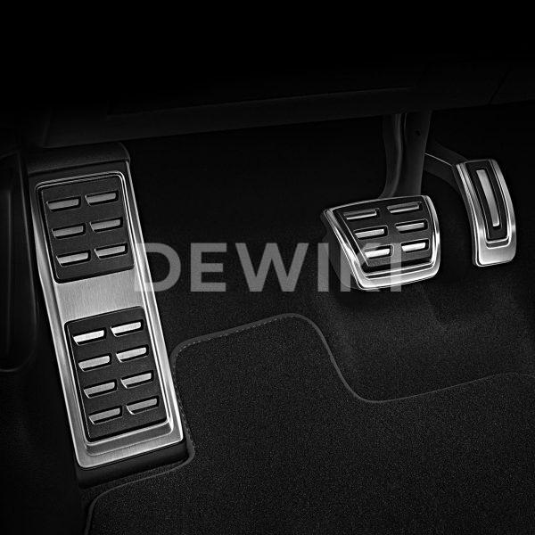 Накладки на педали Audi A3 (8V) / TT, для АКПП с опрой для ноги