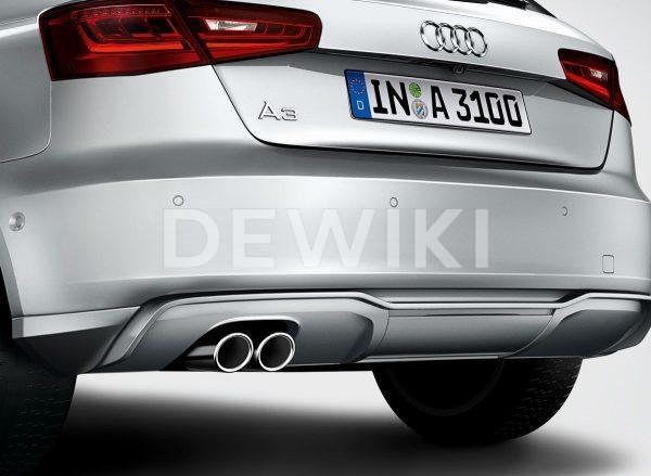 Задний фартук Audi A3 (8V) Задний фартук Audi A3 (8V)