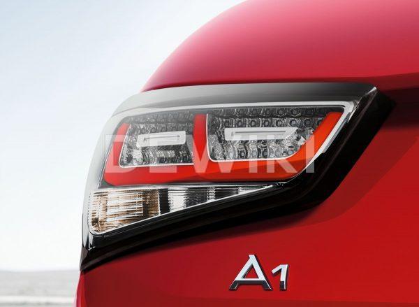 Светодиодные задние фонари Audi A1 (8X), с прозрачными рассеивателями