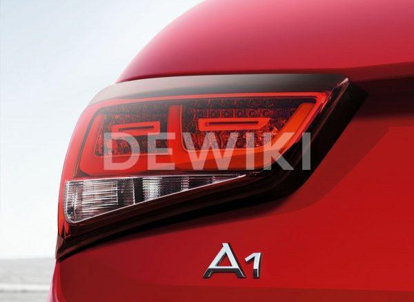 Светодиодные задние фонари Audi A1 (8X), с затемнением