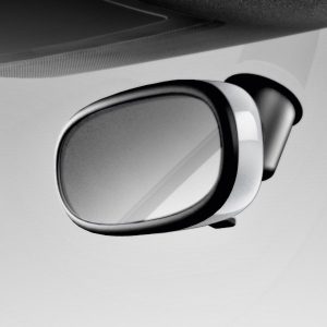 Декоративная накладка внутреннего зеркала Audi A1, белый ледник, для зеркала с автоматическим затемнением Декоративная накладка внутреннего зеркала Audi A1, белый ледник, для зеркала с автоматическим затемнением
