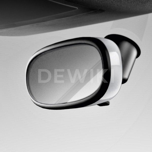 Декоративная накладка внутреннего зеркала Audi A1, белый ледник, для зеркала с автоматическим затемнением Декоративная накладка внутреннего зеркала Audi A1, белый ледник, для зеркала с автоматическим затемнением