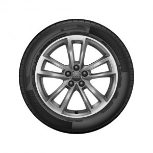 Летнее колесо в сборе Audi A1, Anthracite / High-gloss, 215/40 R17 87W, 7,5 J x 17 ET36 Летнее колесо в сборе Audi A1, Anthracite / High-gloss, 215/40 R17 87W, 7,5 J x 17 ET36