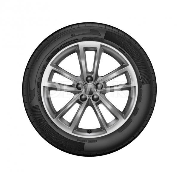 Летнее колесо в сборе Audi A1, Anthracite / High-gloss, 215/40 R17 87W, 7,5 J x 17 ET36