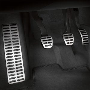 Накладки на педали Audi A1 (8X), для МКПП c опорой для ноги