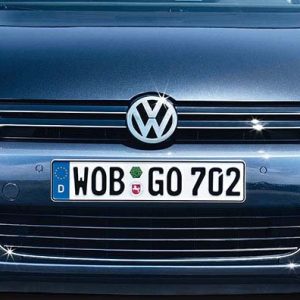 Накладка на бампер передний Volkswagen Golf 6 Variant Накладка на бампер передний Volkswagen Golf 6 Variant