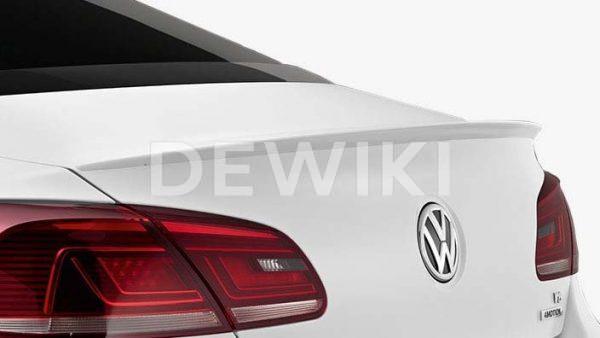 Спойлер крышки багажника Volkswagen CC, в стиле R-Line Спойлер крышки багажника Volkswagen CC, в стиле R-Line