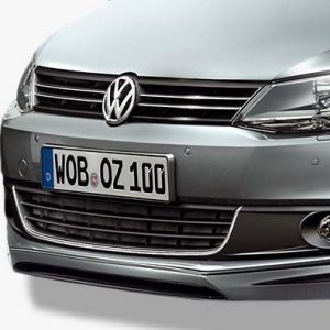 Накладка на бампер передний Volkswagen Jetta 6 Накладка на бампер передний Volkswagen Jetta 6
