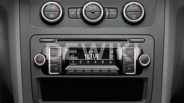 MP3-радиомагниола Volkswagen RCD 210