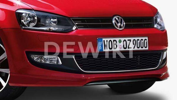 Накладка передний бампер Volkswagen Polo Накладка передний бампер Volkswagen Polo