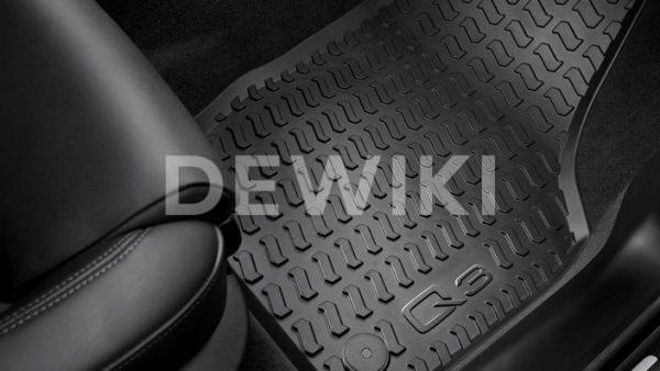 Резиновые передние коврики Audi Q3 (8U) Резиновые передние коврики Audi Q3 (8U)