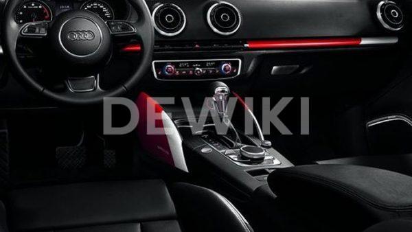 Декоративные накладки для центральной консоли Audi A3/S3 (8V) 2013-н.в., «Colour kit red» Декоративные накладки для центральной консоли Audi A3/S3 (8V) 2013-н.в., «Colour kit red»