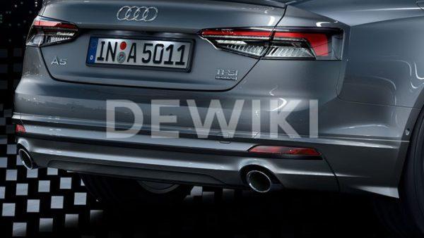 Задний фартук Audi A5 (T5/B9) Задний фартук Audi A5 (T5/B9)
