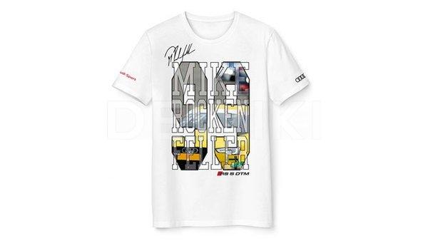 Футболка пилота Audi Sport DTM, Mike Rockenfeller Футболка пилота Audi Sport DTM, Mike Rockenfeller
