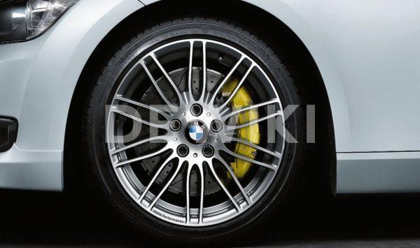 Комплект летних колес в сборе R19 BMW E90/E91/E92/E93 Performance Double Spoke 269 двухцветный, Pirelli P Zero, без RDC