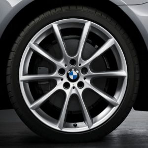 Комплект летних колес в сборе R18 BMW F10/F11/F07 V-Spoke 281, Pirelli Cinturato P7, без RDC, Runflat