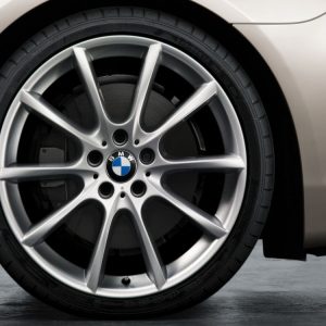 Комплект летних колес в сборе R18 BMW F10/F11/F07 V-Spoke 281, Dunlop SP Sport Maxx GT ROF, без RDC, Runflat