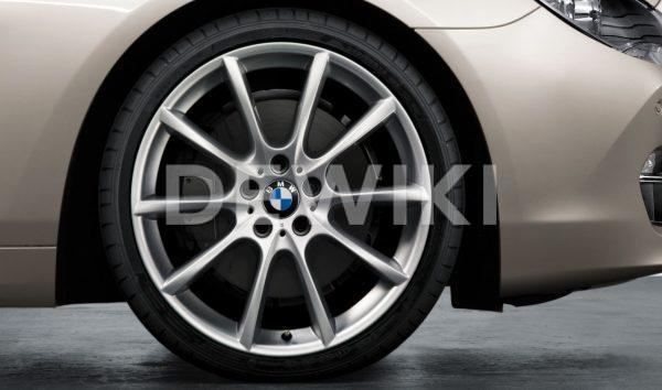 Комплект летних колес в сборе R18 BMW F10/F11/F07 V-Spoke 281, Dunlop SP Sport Maxx GT ROF, без RDC, Runflat
